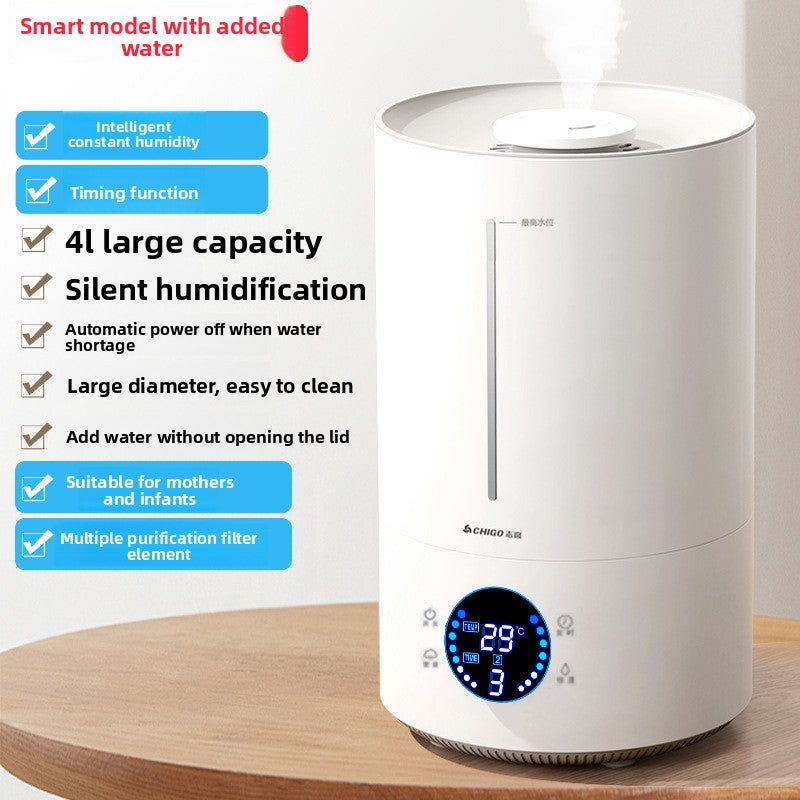 Ultrasonic Humidifier with Aromatherapy and Timer