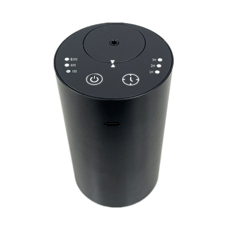 Automatic waterless essential oil diffuser for car and home use